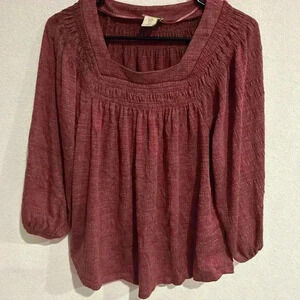 TELLURIDE CLOTHING CO. MEDIUM BLOUSE BOHO Business Casual Simple
